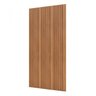 Painel Decorativo Ripado Mdf em Barra 134x250cm (3,35m²) Pa75 Pradel Móveis Freijó - 3