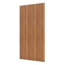 Ver imagem 3 de Painel Decorativo Ripado Mdf em Barra 134x250cm (3,35m²) Pa75 Pradel Móveis Freijó