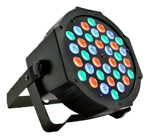 Canhão Refletor Rgb 18/36 Leds 1w Par 64 Slim Strobo Balada:36 Leds - 33