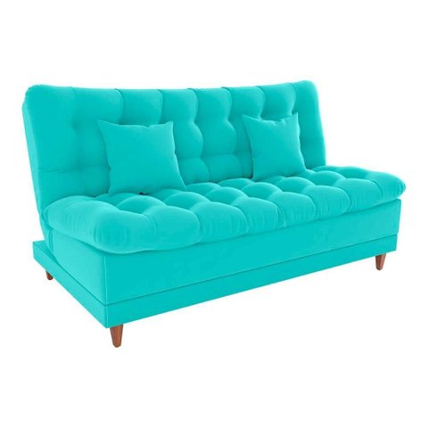 Sofá Cama 3 Lugares Casal Confortável 1,85 Larg Duda Matrix
