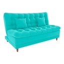 Ver imagem 1 de Sofá Cama 3 Lugares Casal Confortável 1,85 Larg Duda Matrix