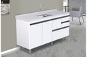 Ver imagem 3 de Gabinete Cozinha Mdp 1,74m Elegance com 6 Pés e Amplo Espaço:branco