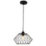 Lustre Pendente Luminaria Teto Decoraçao Flexivel Moderna Rustica Metal Aramado Sala Quarto Mezanino - 2