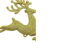 Ver imagem 4 de Kit Rena Glitter Dourada Natal Pendente 15cm 6 Peças - Yangzi