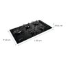 Cooktop Brastemp 5 Bocas Touch Timer Bdt85ae Bivolt - 4