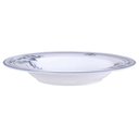 Ver imagem 5 de Jogo 12 Pratos Fundos 23cm Tramontina Azzura Porcelana 330ml Servir Mesa Posta Buffet Eventos