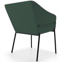 Ver imagem 7 de Kit 3 Cadeiras para Sala de Jantar Estar Living Olívia L02 Suede Verde - Lyam Decor