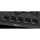 Ver imagem 3 de Cooktop a Gás Fischer 5 Bocas com Mesa de Vidro Preto – Bivolt
