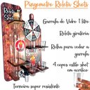 Ver imagem 5 de Pingometro Rústico com Jogo de Roleta Gira Gira Drinks Shot
