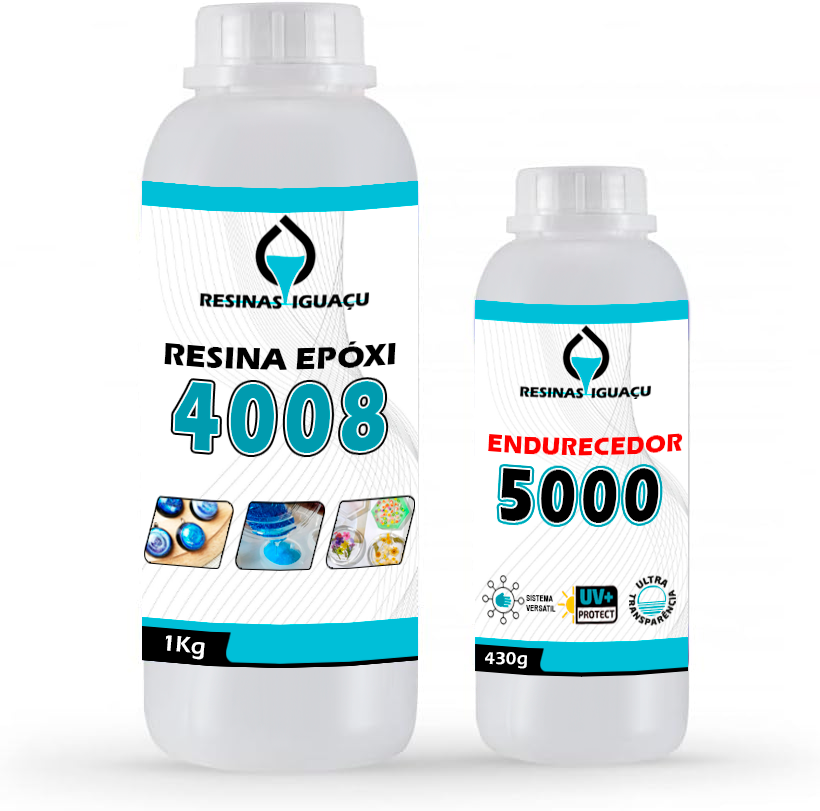 Resinas Iguaçu - Resina Epoxi 4008 1,430kg - 1