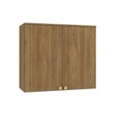 Ver imagem 1 de Armário Aéreo P/ Cozinha Botanic M632 C/ 2 Portas 80cm Nogueira - Kappesberg