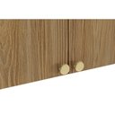 Ver imagem 2 de Armário Aéreo P/ Cozinha Botanic M632 C/ 2 Portas 80cm Nogueira - Kappesberg