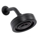 Ver imagem 1 de Ducha Chuveiro Autolimpante Redondo de Parede Mauá Pingoo.casa Cor:preto