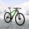 Bicicleta Vega Aro 29 Quadro 17 Alumínio 21v Shimano Freio Disco Mecânico Preto Verde - Spaceline - 2