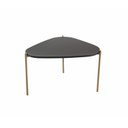 Ver imagem 2 de Mesa de Centro Orgânica 58,5cm Pé Metal 28015 Artesano