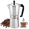 Cafeteira Italiana Grande 12 Xicaras Cafe Expresso Manual - 5