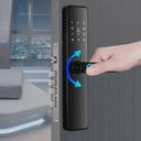 Ver imagem 2 de Fechadura Eletronica Digital Wifi Biometria App Celular Chave Cartao Smartphone Celular Segurança Re