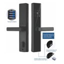 Ver imagem 5 de Fechadura Eletronica Digital Wifi Biometria App Celular Chave Cartao Smartphone Celular Segurança Re