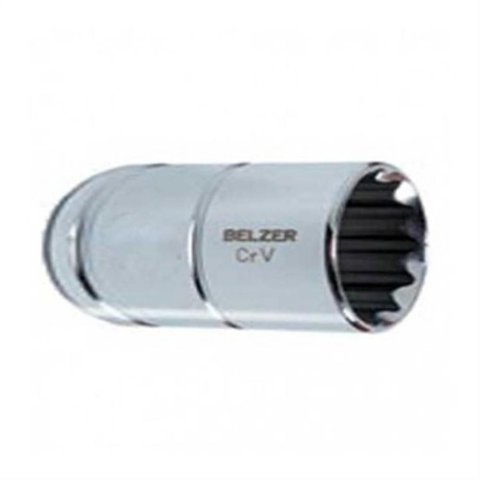 Soquete Estriado Encaixe 1/2"" 5/8"" Vanadium Crv - 204507bbr - Belzer Soquete Estr.e.1/2 5/8 Vanad.