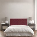 Ver imagem 2 de Cabeceira Capitonê King 195cm Jade Suede Marsala Slk Decor Cabeceira Jade