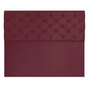Ver imagem 3 de Cabeceira Capitonê King 195cm Jade Suede Marsala Slk Decor Cabeceira Jade