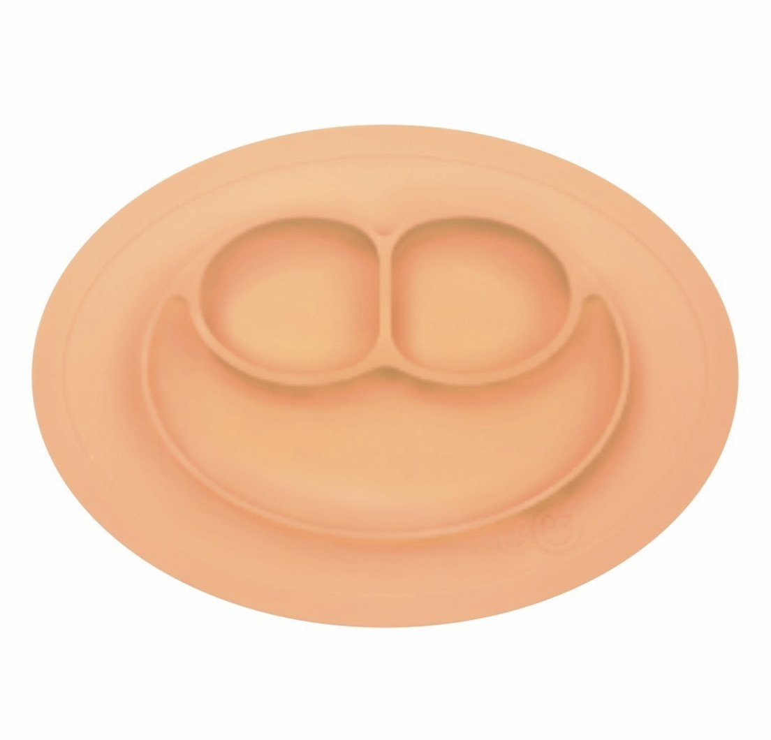 Prato de Silicone Turminha Guará Laranja