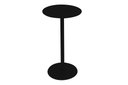 Ver imagem 2 de Mesa Lateral Apoio Redonda Wing Baixa:preto