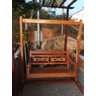 BANCO BALANÇO SIMPLES EM MADEIRA DEMOLIÇÃO - 3