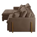 Ver imagem 4 de Sofá Cama Lisboa Retrátil e Reclinável 180cm Braço 10cm Meu Sofá Online