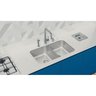 Cuba Tramontina Dora Duo 2c 34 Bl em Aço Inox com Acabamento Escovado 94033112 - 2