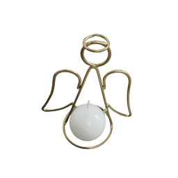 Anjo Decorativo Castiçal com Vela Inclusa - 3