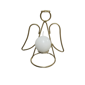 Anjo Decorativo Castiçal com Vela Inclusa