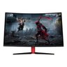 Monitor Gamer MSI Optix AG32C 31.5" Curvo 165Hz 1ms FHD HDMI/DP Preto/Vermelho, Optix AG32C - 1