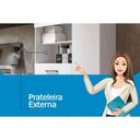 Ver mais imagens de Cômoda Casal Marabá 1.6 C/ 1 Porta e 6 Gavetas Jatobá/grafite - Santos Andirá