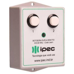 Botoeira Ipec com Fio 2 Botoes - 1