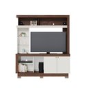 Ver imagem 6 de Estante Valença Nogueira Real/off White - Colibri Móveis