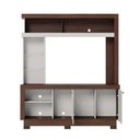 Ver imagem 7 de Estante Valença Nogueira Real/off White - Colibri Móveis