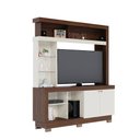 Ver imagem 5 de Estante Valença Nogueira Real/off White - Colibri Móveis