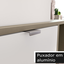 Ver imagem 7 de Gabinete para Banheiro Nordic 58cm Argento/branco Móveis Bosi