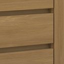 Ver imagem 6 de Cômoda Quarto 93cm 4 Gavetas 1 Porta Samira Freijó L01 - Mpozenato