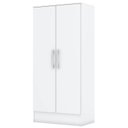Ver imagem 4 de Armário Multiuso 2 Portas 135x61cm Zafira Briz Branco