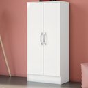 Ver imagem 1 de Armário Multiuso 2 Portas 135x61cm Zafira Briz Branco