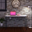 Ver imagem 2 de Escrivaninha De Escritório Estilo Industrial 1,20m ClickForte Mesa Para Escritório Estilo Industrial