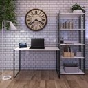 Ver imagem 6 de Escrivaninha De Escritório Estilo Industrial 1,20m ClickForte Mesa Para Escritório Estilo Industrial