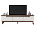 Ver imagem 7 de Conjunto Sala de Estar Rack para TV até 75 Polegadas Liverpool com Mesa Centro Detroit Yescasa