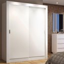 Ver imagem 1 de Guarda-roupa Solteiro Madesa Denver 2 Portas de Correr