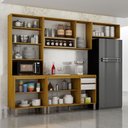 Ver imagem 5 de Cozinha Completa Nala com Cristaleira 4 Peças 9 Portas Mobilihouse