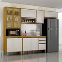 Ver imagem 1 de Cozinha Completa Nala com Cristaleira 4 Peças 9 Portas Mobilihouse
