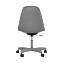 Ver imagem 4 de Kit com 2 Cadeiras Eames Office Cinza Brasão PP Design Moderno para Escritório e Home Office