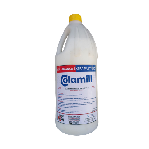 Cola Pva Branca Profissional para  Acartonados (650) - Colamill 2k
